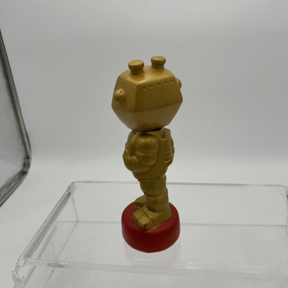 Astrosniks Robo Robot Gold astrosnik Bubble Bath Soakie Soaky figure smurf space - Picture 6 of 15